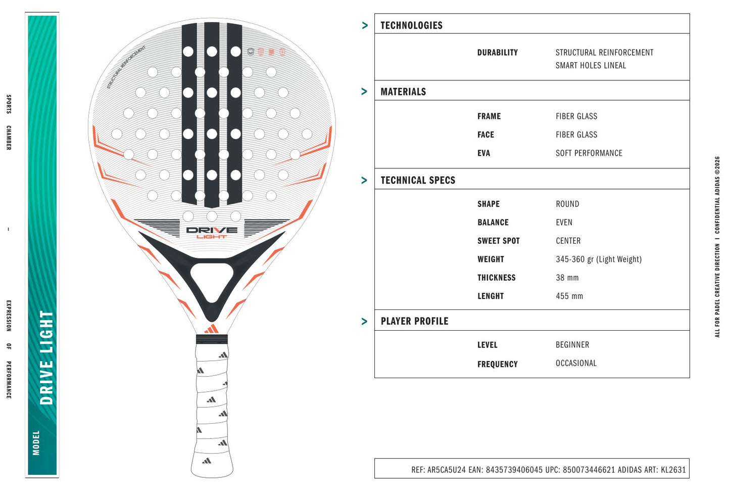 ADIDAS DRIVE LIGHT 2026