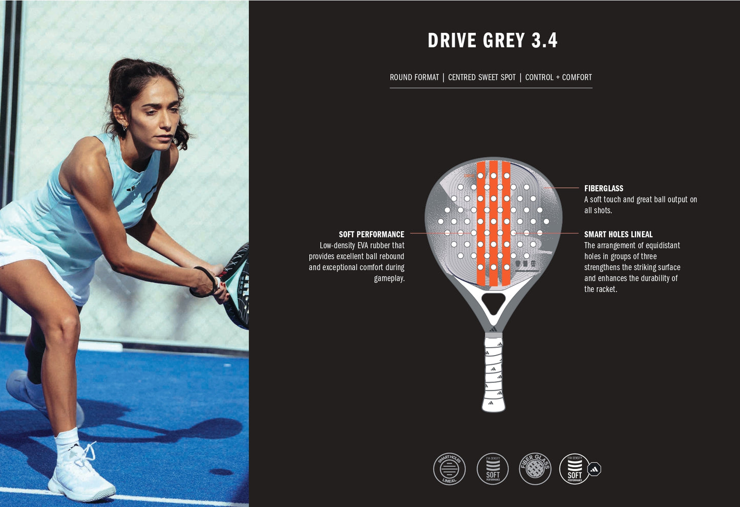 Adidas Drive Grey 3.4