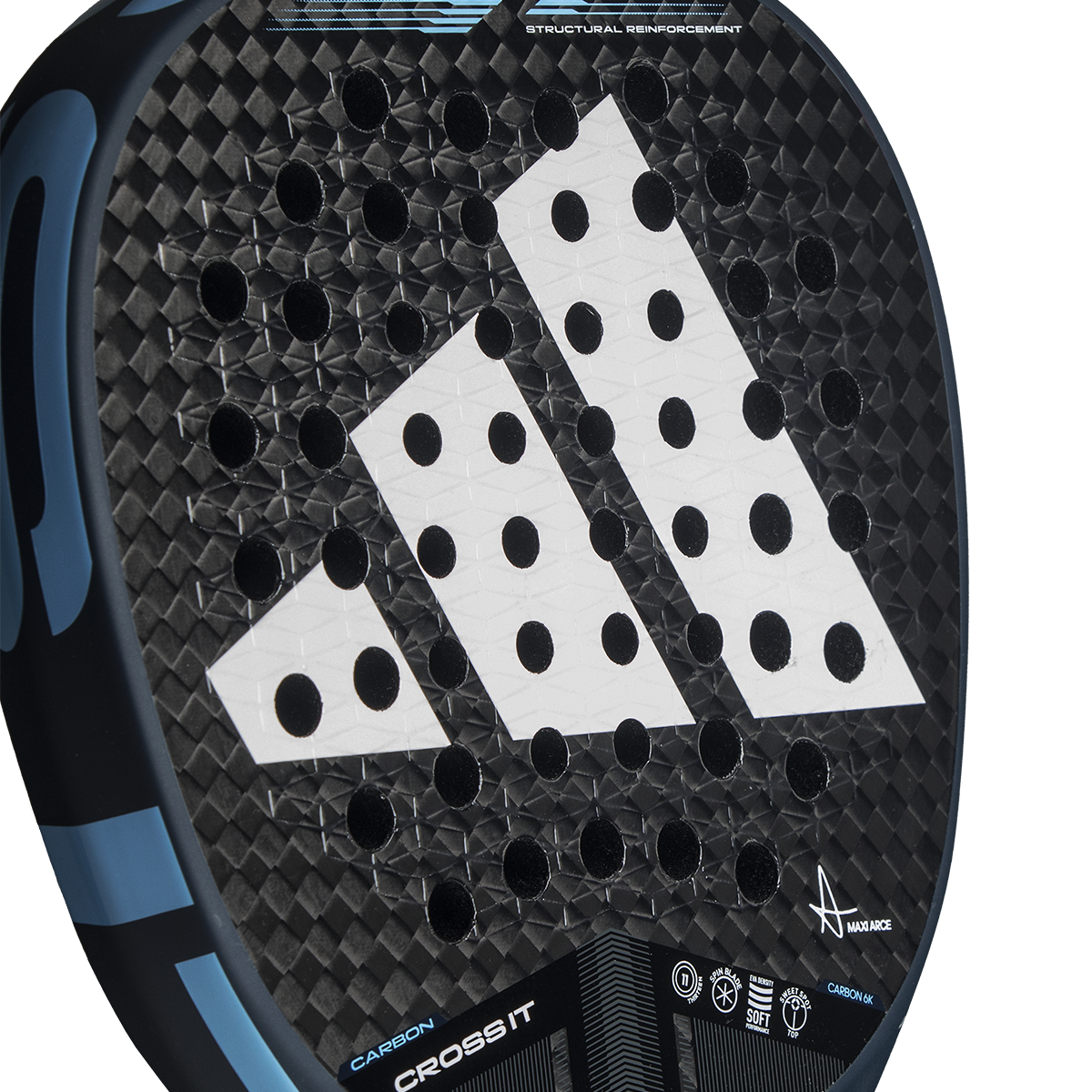 Cross It Carbon Blue by Maxi Arce