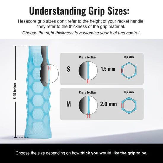 Hesacore Gel Grip - Soft Feel - Light Blue