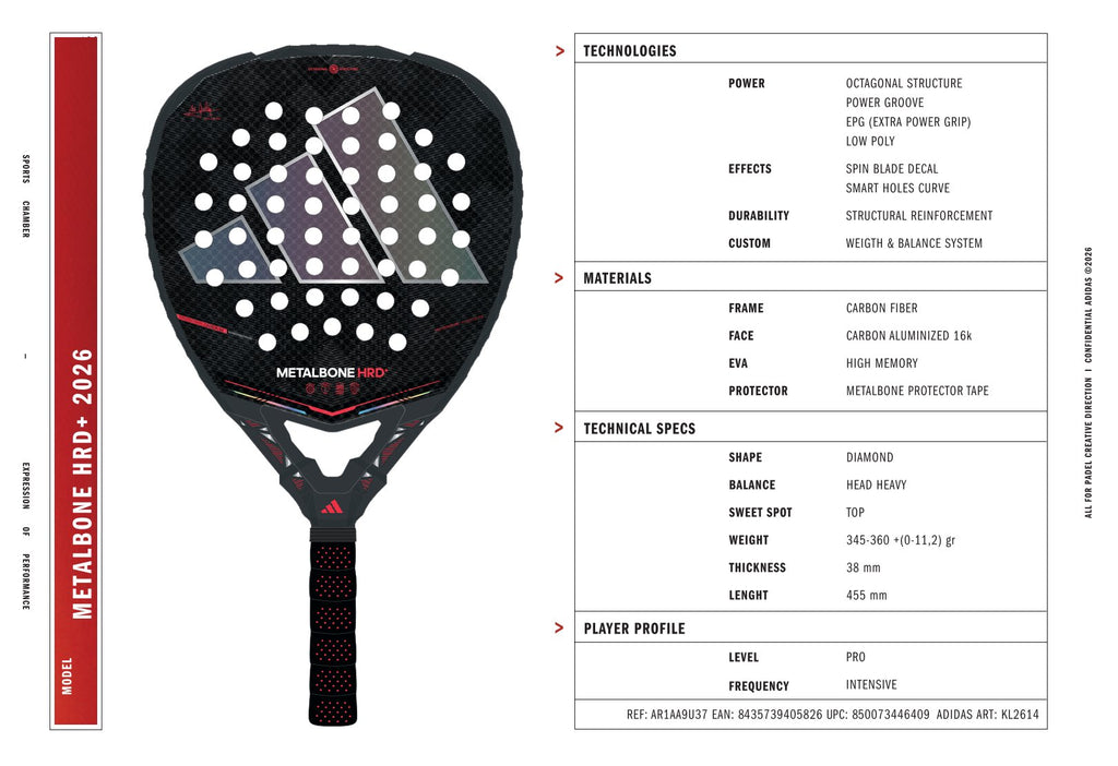 ADIDAS METALBONE HRD+ 2026