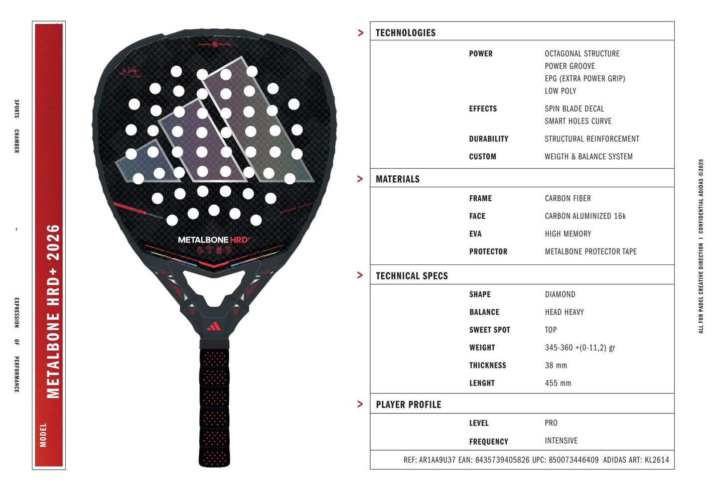 ADIDAS METALBONE HRD+ 2026