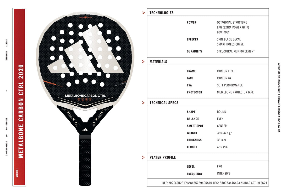 ADIDAS METALBONE CARBON CTRL 2026
