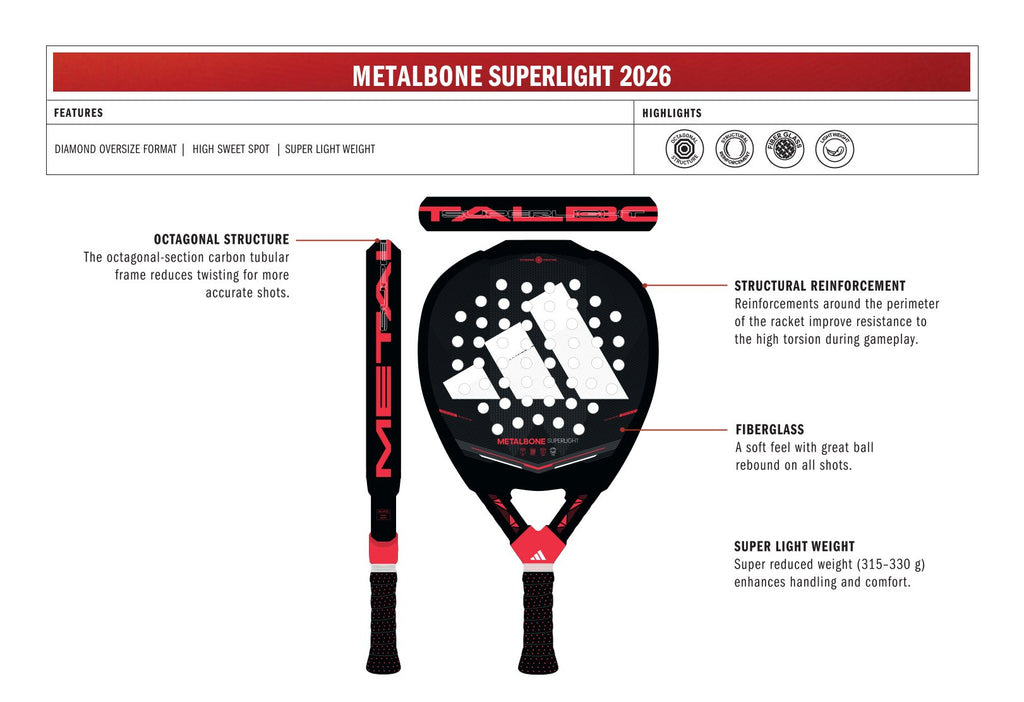ADIDAS METALBONE SUPERLIGHT