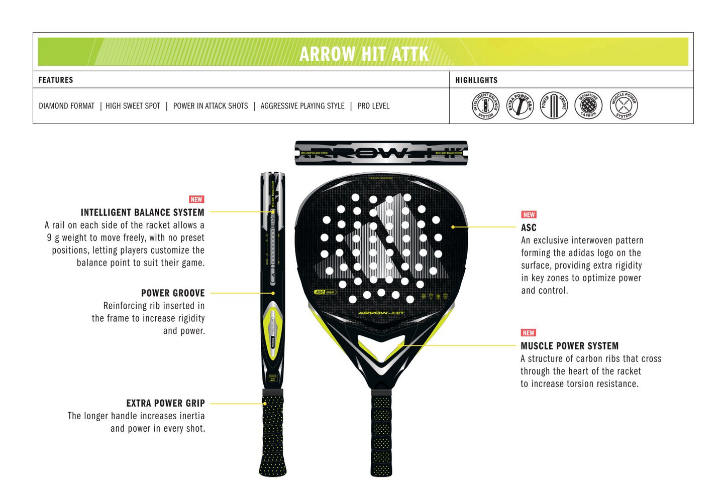 ADIDAS ARROW HIT