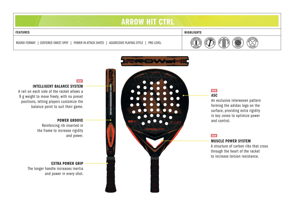 ADIDAS ARROW HIT CTRL
