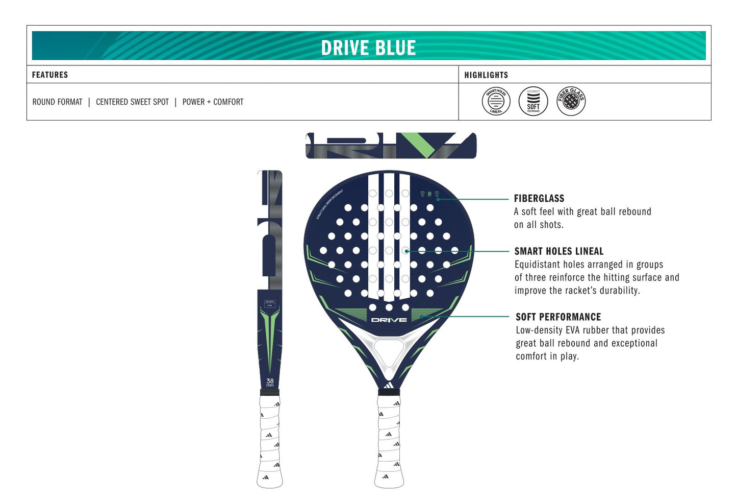 ADIDAS DRIVE BLUE 2026