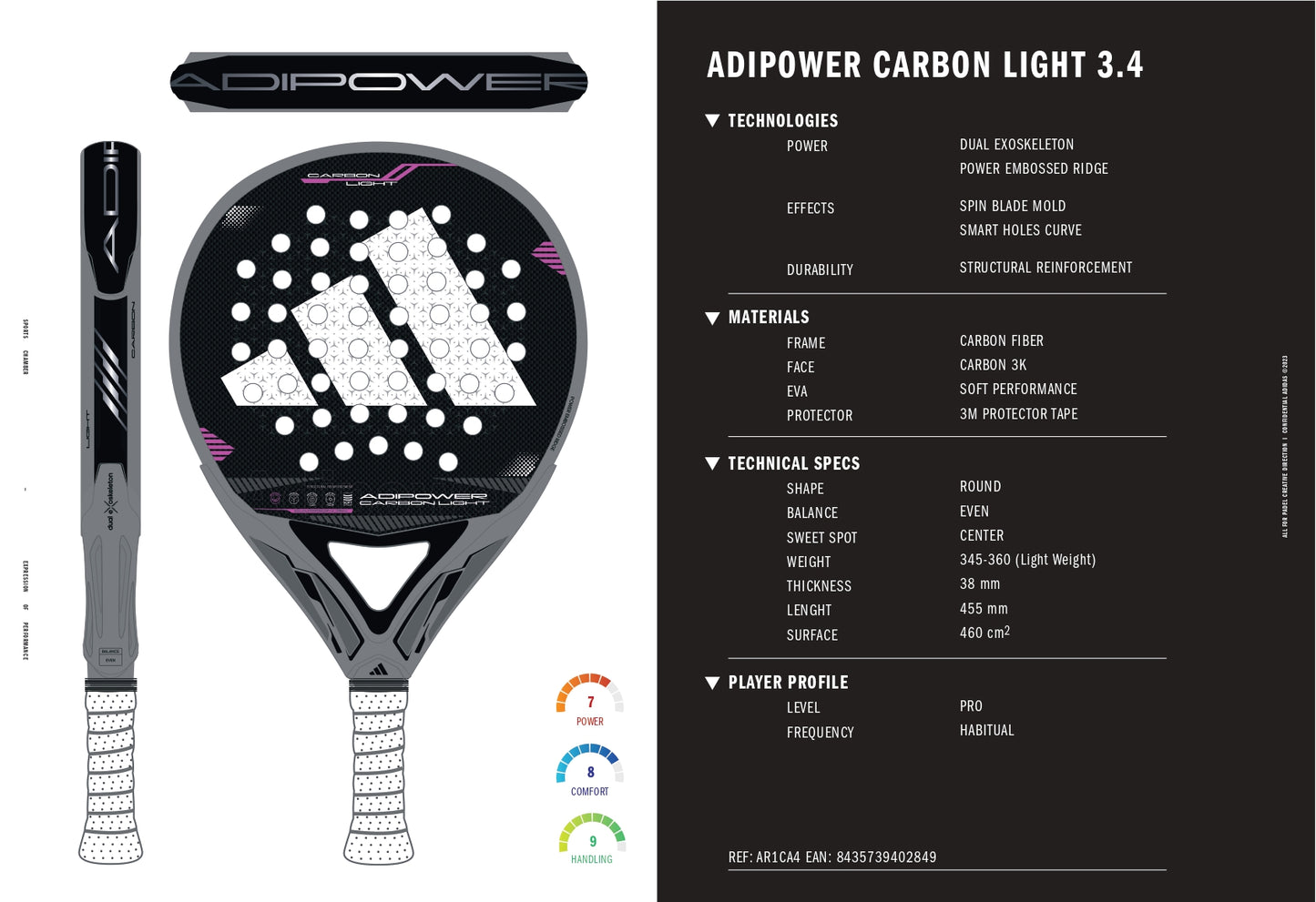 Adipower Carbon Light