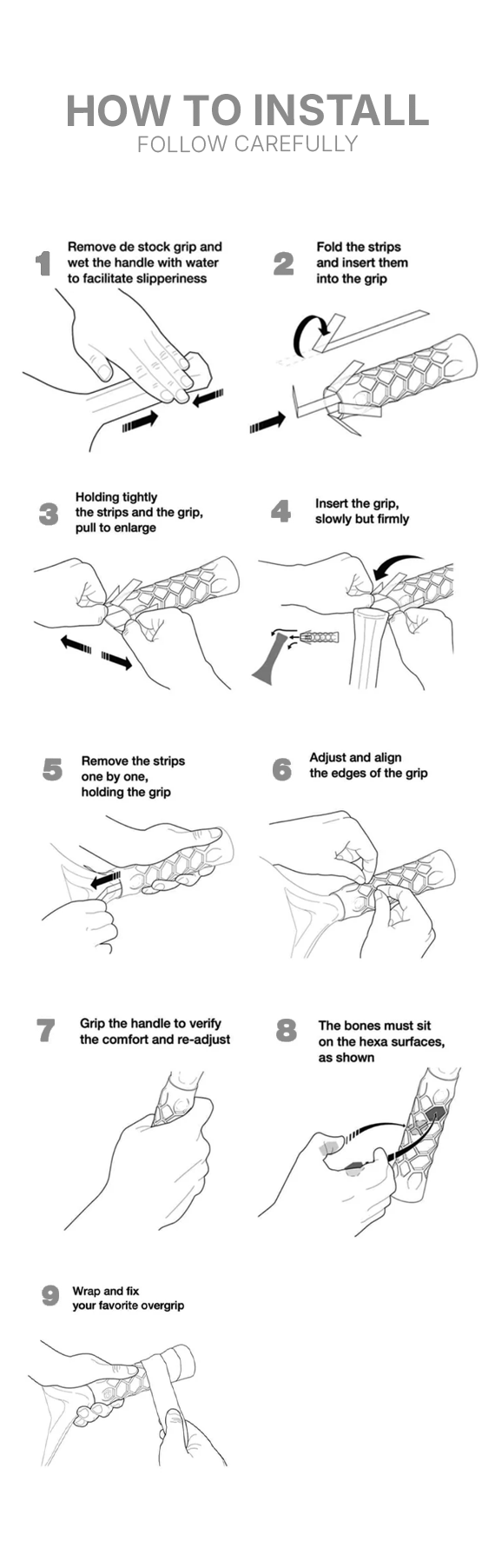 Hexatac Grip