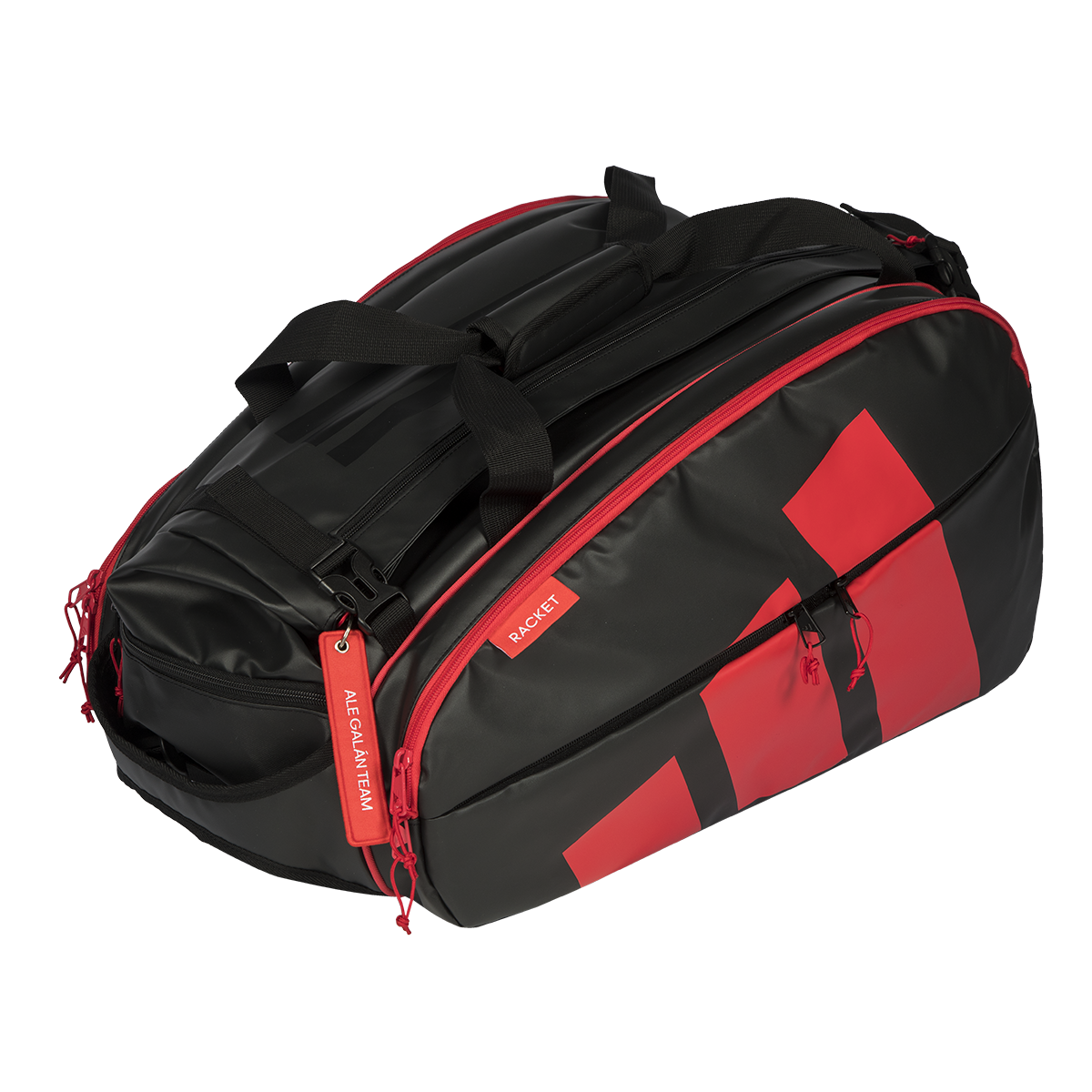 ADIDAS RACKET BAG MULTIGAME ALE GALAN BLACK/RED 2026