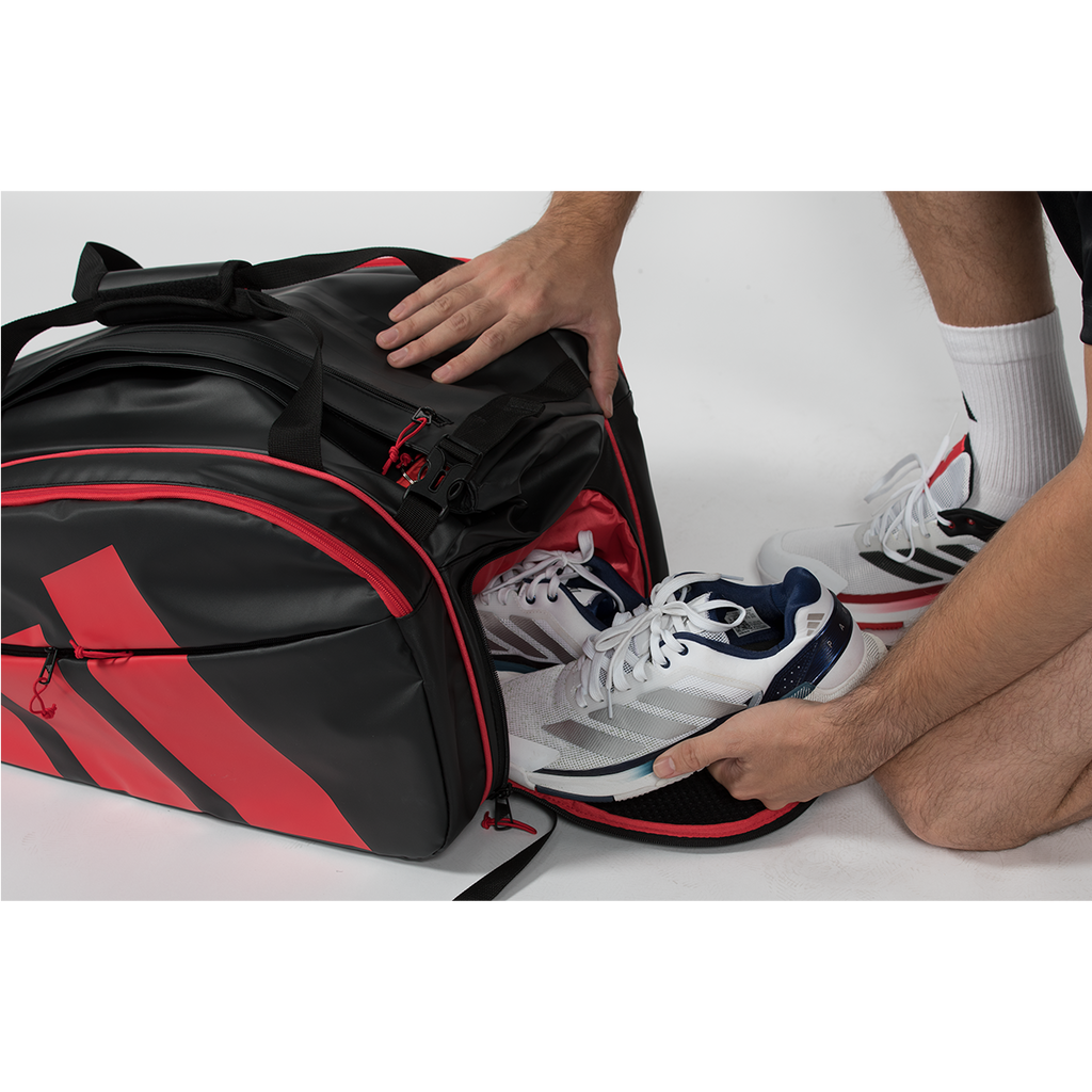 ADIDAS RACKET BAG MULTIGAME ALE GALAN BLACK/RED 2026