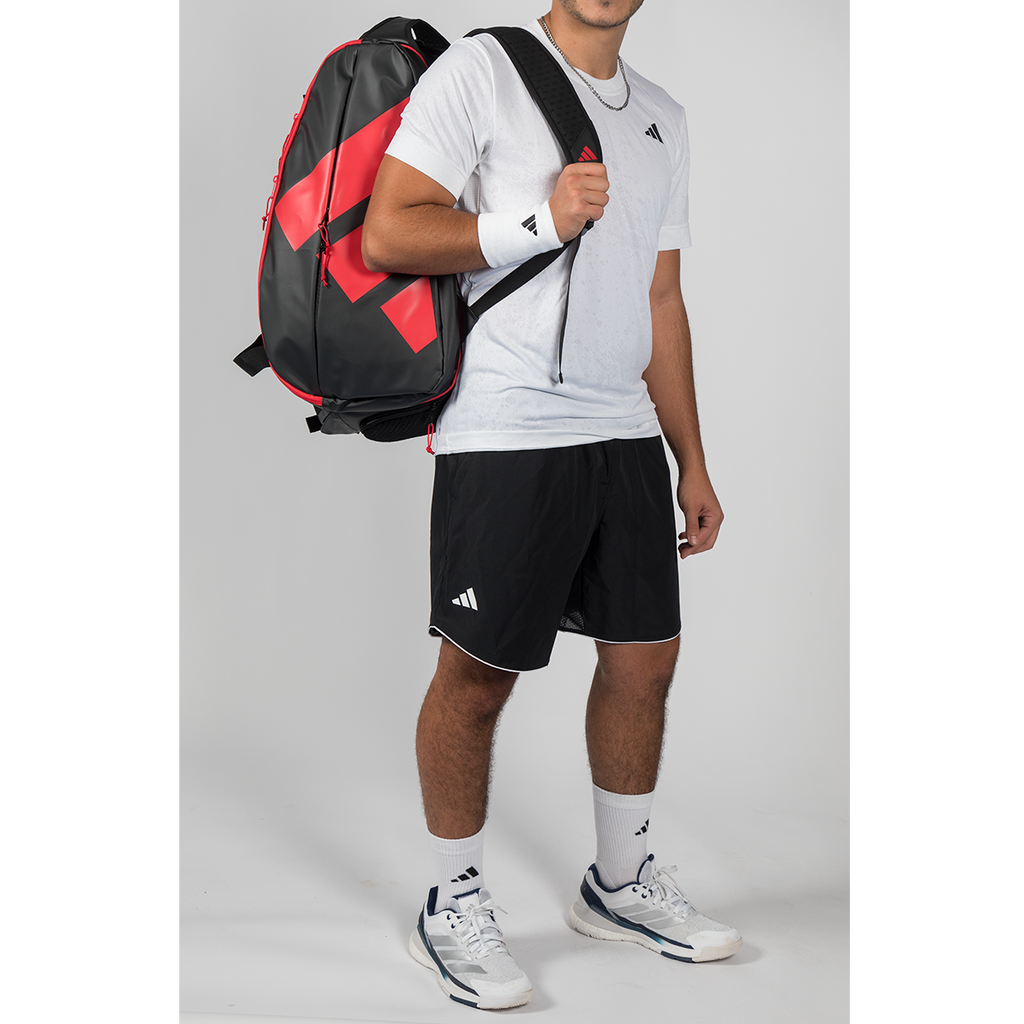 ADIDAS RACKET BAG MULTIGAME ALE GALAN BLACK/RED 2026