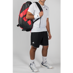 ADIDAS RACKET BAG MULTIGAME ALE GALAN BLACK/RED 2026