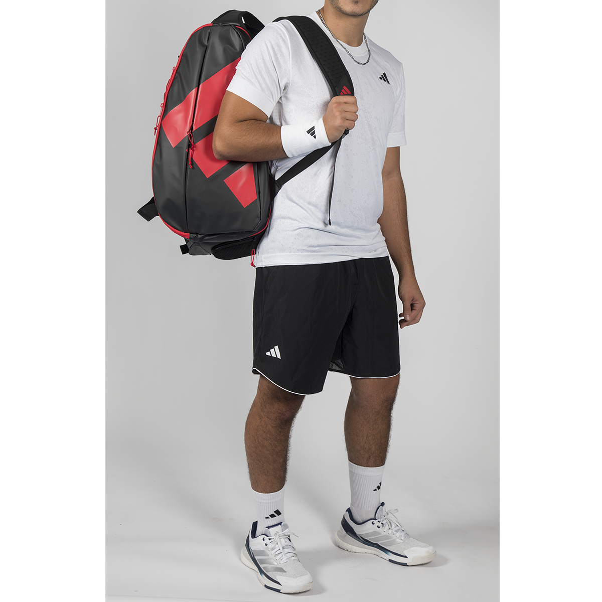 ADIDAS RACKET BAG MULTIGAME ALE GALAN BLACK/RED 2026