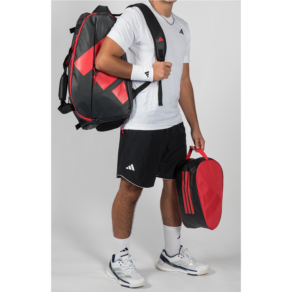 ADIDAS RACKET BAG MULTIGAME ALE GALAN BLACK/RED 2026