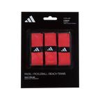 Adidas - Set of 3 Padel/Pickleball/Beach Tennis Overgrips (Black/White/Orange/Pink/Yellow)