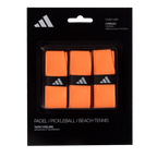 Adidas - Set of 3 Padel/Pickleball/Beach Tennis Overgrips (Black/White/Orange/Pink/Yellow)